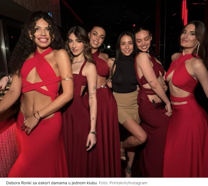 Дебора подведувала проститутки на италијански фудбалери, една од нив останала трудна