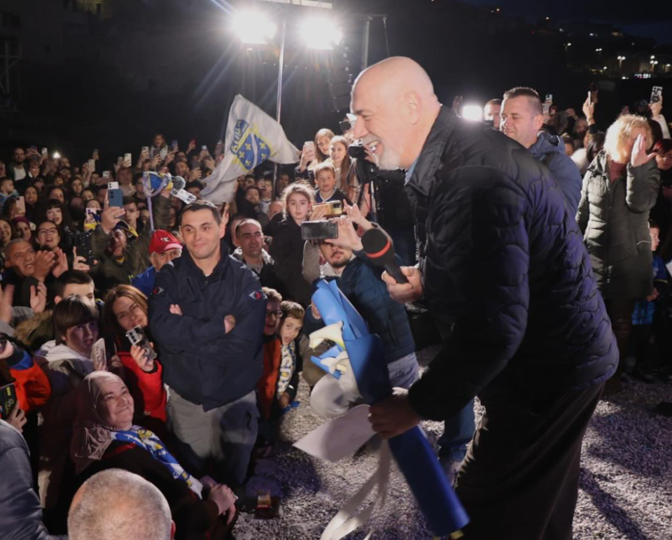 Мостар го поздрави Сергеј Барбарез (ФОТО)