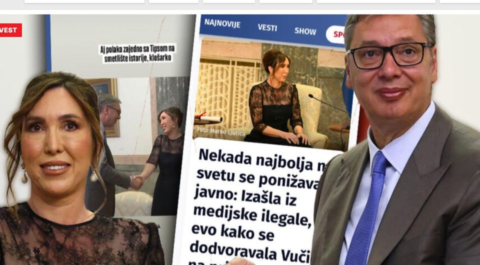 Српската опозиција со навреди врз Јелена Јанковиќ затоа што стана промоторка на ЕКСПО и Вучиќ