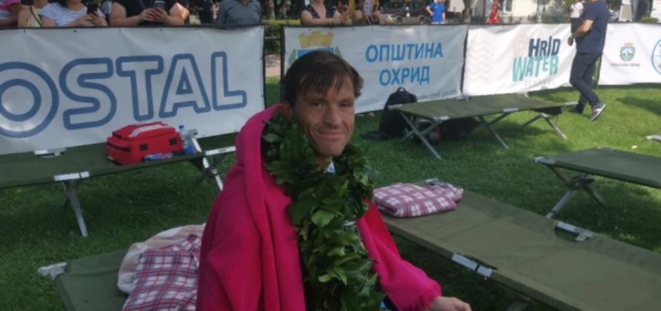 Италијанецот Алесио Окипинти победник на 39. Охридски пливачки маратон